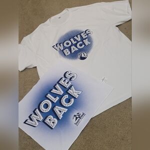 Minnesota Timberwolves 2024 Playoffs 5/30/24 Rally Howl Towel and t-shirt bundle